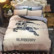 2022 ◆モデル愛用◆ BURBERRY バーバリー 寝具セット 布団カバーセット ４点セット 布団カバー 枕カバー シートセット バーバリーコピーブランド