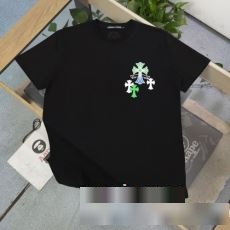 超人気半袖専門店 CHROME HEARTS偽物ブランド 着回し度抜群 半袖Tシャツ 2色可選 格安！