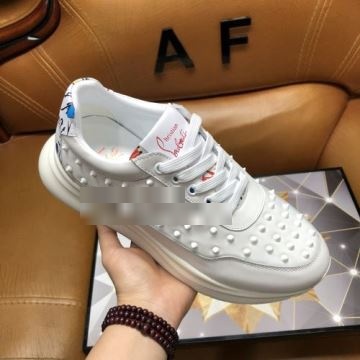 2色可選 圧倒的な高級感 2022 Christian Louboutinコピー流行り  シューズ スニーカー クリスチャンルブタンコピー  