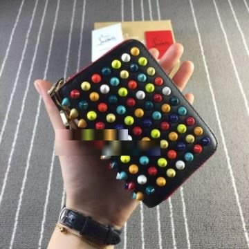 海外セレブ愛用 Christian Louboutinコピー カード入れ付 クリスチャンルブタンコピー ウォレット 2022 