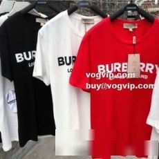 2022 バーバリー BURBERRY 人気商品 半袖Tシャツ 3色可選 バーバリースーパーコピー 肌に馴染みやすい