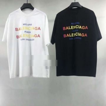 目玉商品 2色可選  バレンシアガコピー BALENCIAGAコピー 半袖Tシャツ  2022 バリエーションに富む