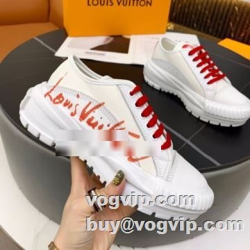 ヴィトンコピーブランド レディースシューズ 2022秋冬 ファション性の高い ルイ ヴィトン LOUIS VUITTON スニーカー 軽量で疲れにくい