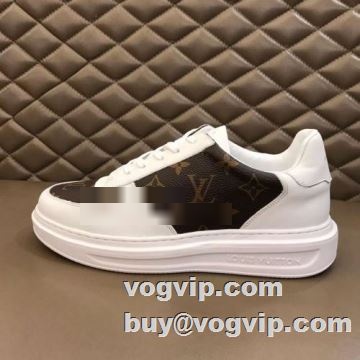 欧米韓流/雑誌 vogvip 2022最新入荷 ルイ ヴィトン LOUIS VUITTON ナチュラルな素材感カジュアルシューズ スニーカー LOUIS VUITTONコピー ブランド