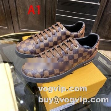 2022最新入荷 超人気美品◆ vogvip ルイ ヴィトン LOUIS VUITTON 軽い履き心地 カジュアルシューズ スニーカー 2色可選 LOUIS VUITTONスーパーコピー 激安