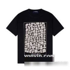 オリジナル 2023 LOUIS VUITTONブランドコピー 半袖Tシャツ シンプル