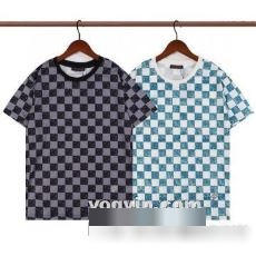 ブランド 偽物 通販 縦には伸びにくい 2023 ルイ ヴィトン LOUIS VUITTON 半袖Tシャツ 2色可選