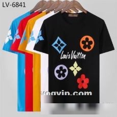 偽物ブランド 2023 ルイ ヴィトン LOUIS VUITTON 2年以上連続１位獲得 半袖Tシャツ 自然な肌触り 5色可選