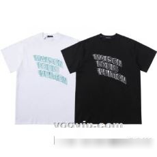 2023 超目玉 ルイ ヴィトン LOUIS VUITTON 半袖Tシャツ コピー ブランド 2色可選