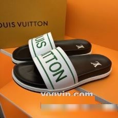 著名人の着用 2023 ルイ ヴィトン LOUIS VUITTON スリッパ サンダル ヴィトンブランドスーパーコピー 2色可選