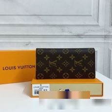 著名人の着用 2023 ルイ ヴィトン LOUIS VUITTON 長財布 ファション性の高い VOGブランドコピー 二つ折り財布