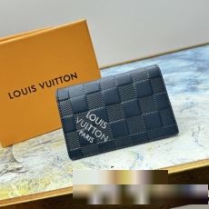 2023 首胸ロゴ ルイ ヴィトンブランド コピー LOUIS VUITTON 財布 N60543 ハンドメイドの最高級本革財布 二つ折り財布