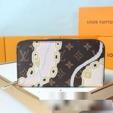 2023 豊富で収納力もしっかり ルイ ヴィトン LOUIS VUITTONコピー N40480 “Zippy Wallet”長財布 魅惑 革財布 2色可選