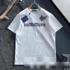 人気が爆発 2023春夏 ルイ ヴィトンスーパーコピー LOUIS VUITTON 半袖Tシャツ 2色可選 縦には伸びにくい