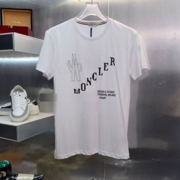 抜群の雰囲気が作れる! 2022 2色可選 モンクレール MONCLER 自然な肌触り モンクレールコピー 半袖Tシャツ ストライプ