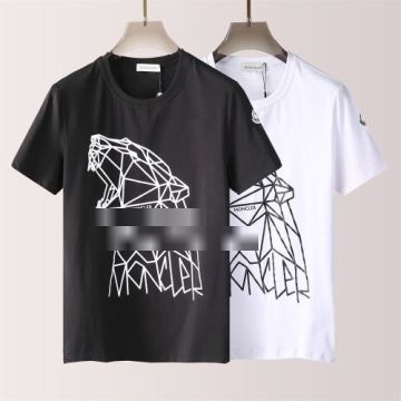 モンクレール MONCLER 2022 ～希少 プリント モンクレールコピーブランド 半袖Tシャツ ラックスした雰囲気 2色可選