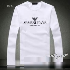 抜群の雰囲気が作れる! アルマーニ ARMANIコピーブランド 2023 長袖Tシャツ 3色可選 しっかりした首周りのバインダーはシンプルでスポーティな印象もあり！