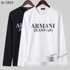 アルマーニコピーブランド ARMANI 2023 ～希少 長袖Tシャツ 今シーズン大注目のニットベストやジレなどに合わせたこなれ感たっぷりなレイヤードコーデもおすすめです 2色可選