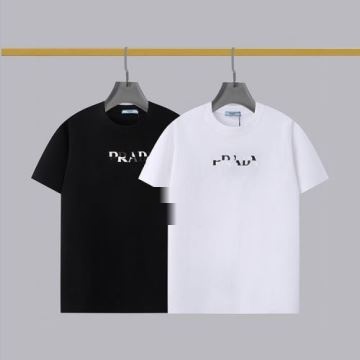 柔らかい手触り PRADAコピー 半袖Tシャツ プラダコピー 超人気美品◆ 2色可選  2022    