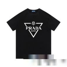 最安値挑戦！PRADAブランド コピー 品質保証2023 プラダコピー半袖Tシャツ2色可選 人気通販