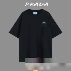 海外セレブ定番愛用 プラダブランド コピー スタイリッシュな印象 PRADA 2023春夏季超人気 半袖Tシャツ 2色可選