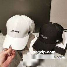 2022 偽物ブランド 完成度の高い逸品 セリーヌ CELINE キャップ 帽子 2色可選 男女兼用 セリーヌコピーブランド 小顔効果大