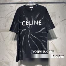 デザイン性の高い お買得 2022 セリーヌ CELINEコピー ブランド 半袖Tシャツ