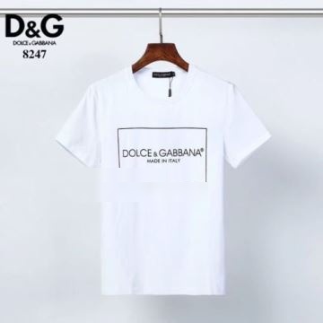 活用できるアイテム 2色可選 オリジナル ドルチェ＆ガッバーナコピー 2022 半袖シャツ Dolce&Gabbanaコピー 