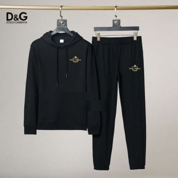 Dolce&Gabbanaコピー 2色可選 秋のお出かけに最適 上下セット ドルチェ＆ガッバーナコピー 2022   