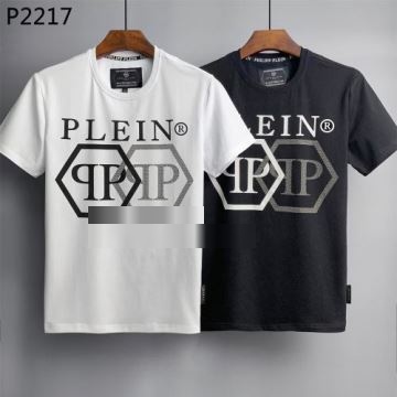 フィリッププレイン PHILIPP PLEIN 人気雑誌掲載 2022春夏 半袖Tシャツ PHILIPP PLEINスーパーコピー 2色可選