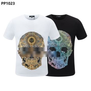 フィリッププレイン PHILIPP PLEIN 2022春夏 半袖Tシャツ 柔らかな質感 フィリッププレインスーパーコピー 2色可選