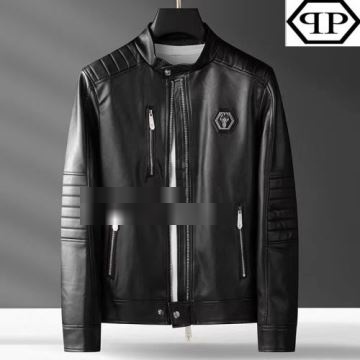 2022秋冬 革ジャンパー 革ジャケット フィリッププレイン PHILIPP PLEIN ブランド コピー