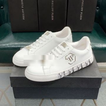 プレゼントに フィリッププレイン PHILIPP PLEIN フラットシューズ スニーカー フィリッププレインスーパーコピー 激安 紳士靴 メンズ シューズ 4色可選