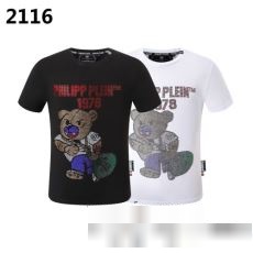  PHILIPP PLEINスーパーコピー 半袖Tシャツ肌触り柔らかく 2色可選 2023最新入荷フィリッププレインスーパーコピー