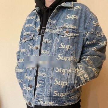 Frayed Logos Denim 数に限りがある シュプリーム コピー SUPREMEコピー 3色可選 デニムジャケット 2022 