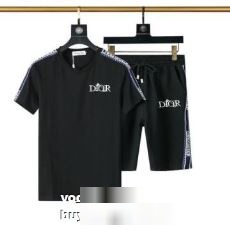 2022秋冬 ディオール DIOR 機能性も備えたアイテム 半袖Tシャツ セットアップ上下 2色可選 ディオールブランドコピー