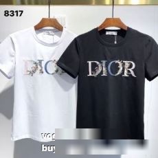 完成度の高い逸品 2022秋冬 ディオール DIORコピー ブランド 半袖Tシャツ 2色可選