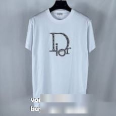 DIORコピーブランド 人目を惹くデザイン 2022秋冬 ディオール DIOR 半袖Tシャツ 2色可選