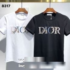 芸能人に愛用者続出 2022秋冬 ディオール DIORブランドコピー 半袖Tシャツ 2色可選