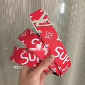 2022 シュプリーム コピー SUPREMEコピー ベルト 風合いが出る LVxSupreme 2色可選  