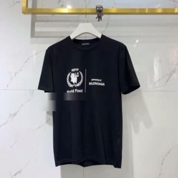 個性的なデザイン BALENCIAGAコピー 半袖Tシャツ 2色可選  優しい色合い バレンシアガコピー 2022