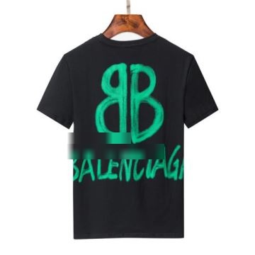 BALENCIAGAコピー 上品な雰囲気  2色可選 半袖Tシャツ 超激得品質保証 バレンシアガコピー 2022