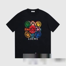 海外セレブ定番愛用 ロエベスーパーコピー LOEWE 2023新作 半袖Tシャツ 収縮性のある 3色可選