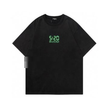 落ち着いた質感 乾きやすい  BALENCIAGAコピー 2色可選  バレンシアガコピー 2022 半袖Tシャツ 