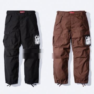 重宝するアイテム 2022 シュプリーム コピー 数に限りがある SUPREMEコピー Sup × The Crow Cargo Pant 2色可選 