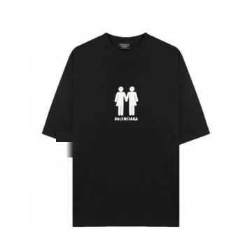 爆買い得価 BALENCIAGAコピー 半袖/Tシャツ 2色可選 お得人気セール バレンシアガブランド 偽物 通販 大特価！