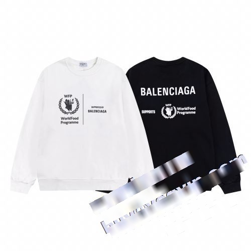 バレンシアガスーパーコピー お買い得新作 人気定番2022 プルオーバーパーカー BALENCIAGAコピー 2色可選