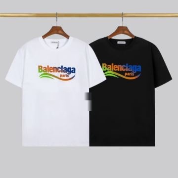 歓迎なレットショップ BALENCIAGAブランド コピー 半袖/Tシャツ バレンシアガコピー人気定番2022 2色可選 