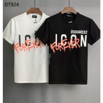 クールビズ 2022 2色可選  半袖Tシャツ ディースクエアードコピー ランキング商品 DSQUARED2コピー    