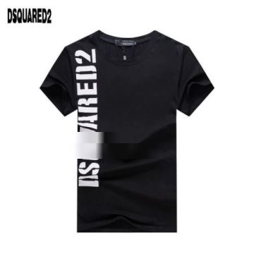 最旬アイテム 2022春夏 半袖Tシャツ 2色可選 快適な着心地 ブランドコピー ディースクエアード DSQUARED2